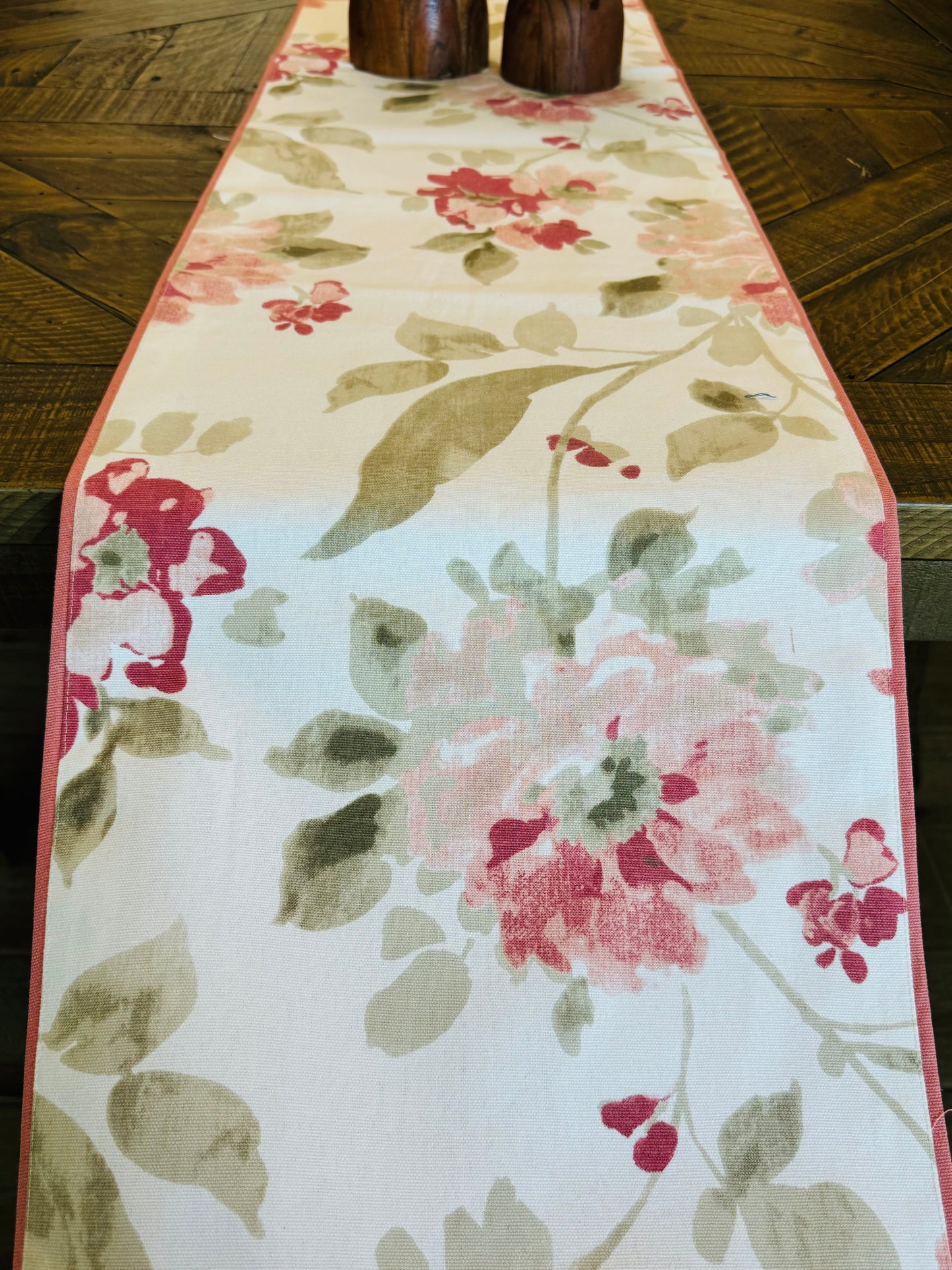 New Floral Print Table Runners