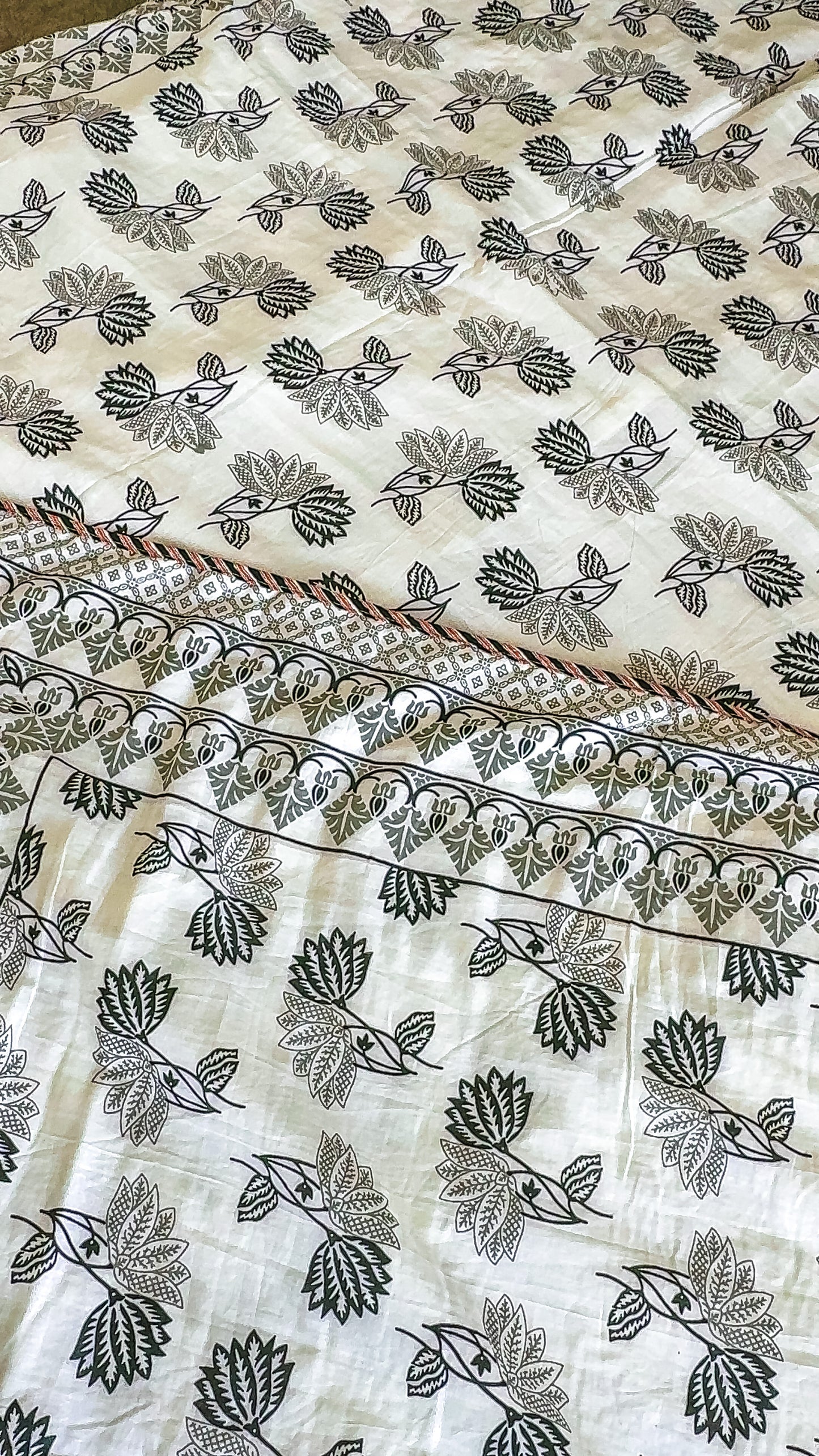 Bagru Handblock Printed Dohar/AC Quilts