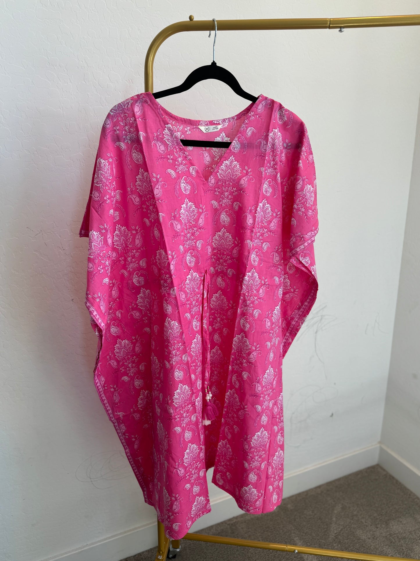 Knee Length Screen Print Kaftan