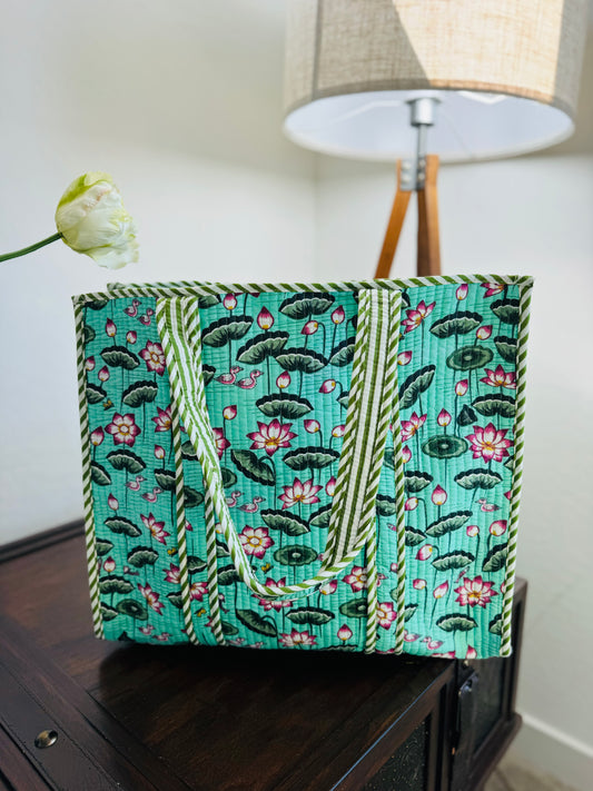 Handmade Quilted Tote Bags