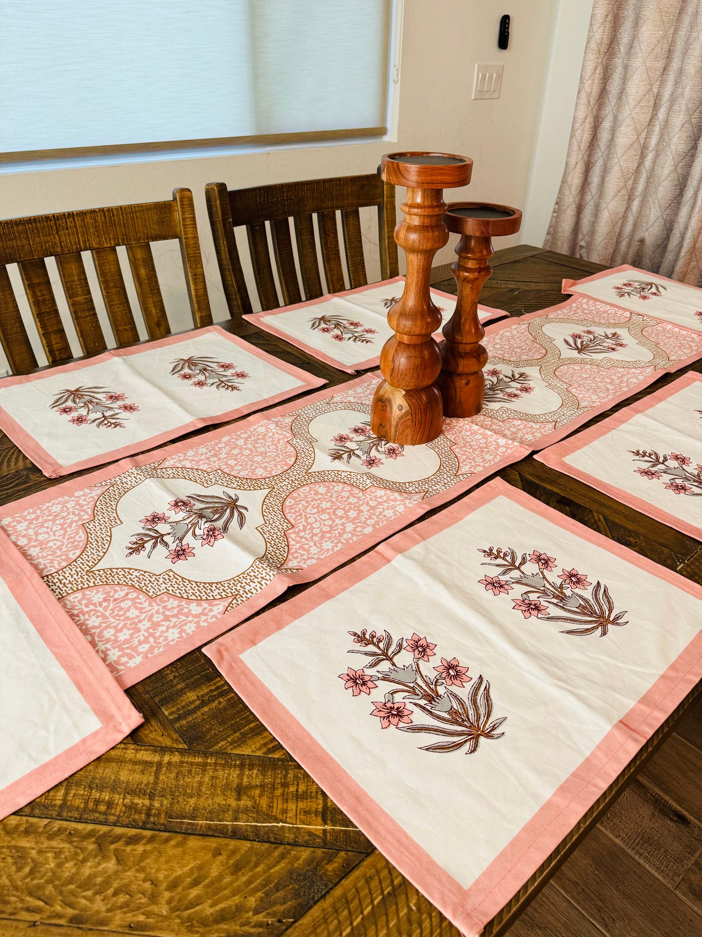 Daawat Table Runner&Placemats (Set of 7)