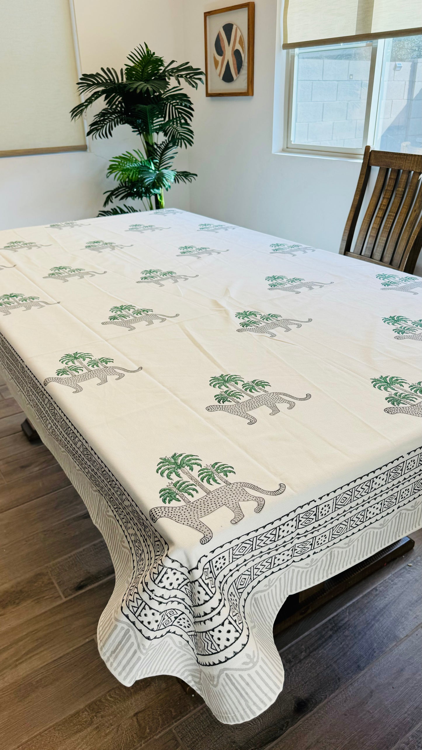 Handblock Printed Table Covers (With Set of 6 Napkins)