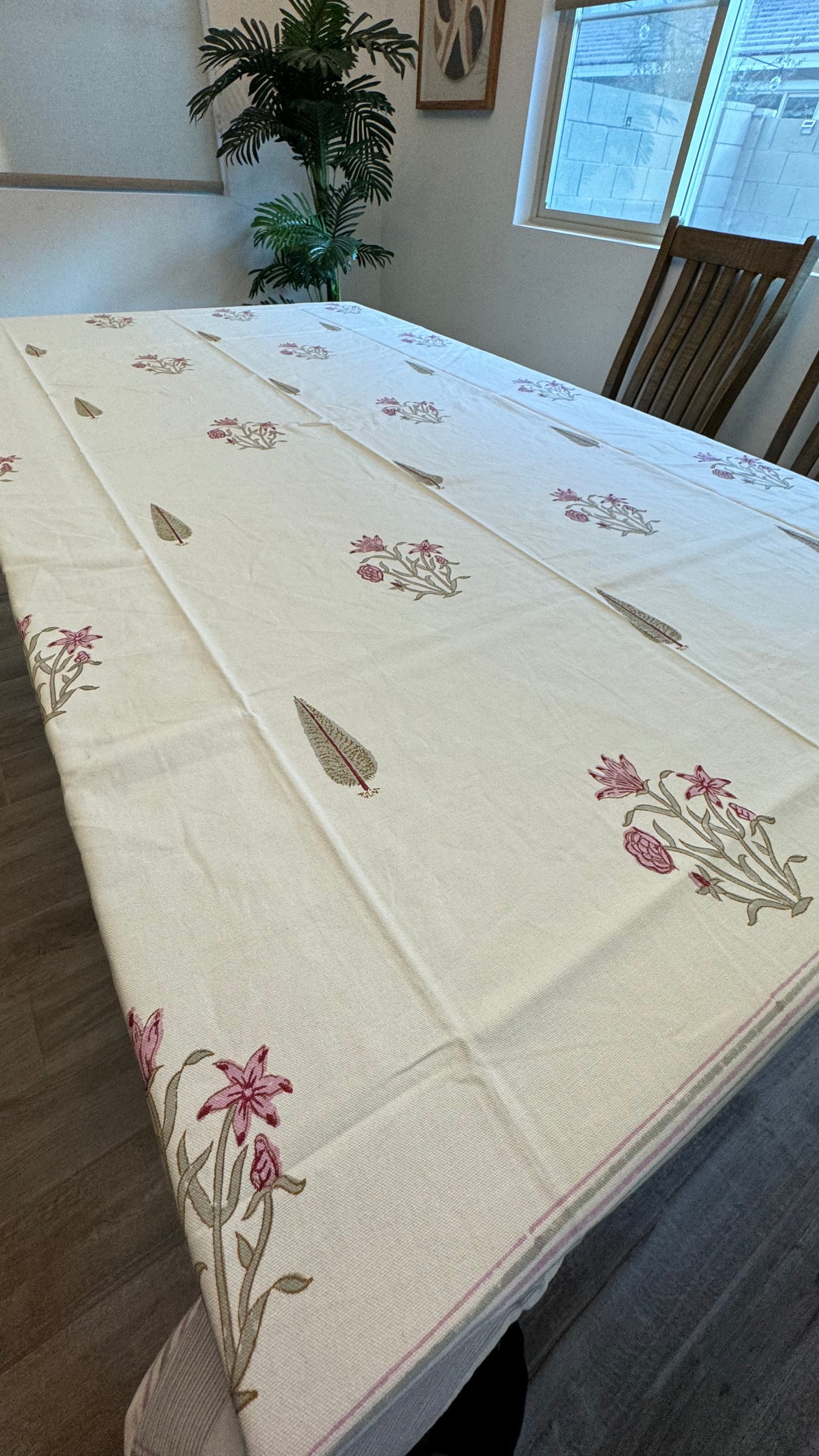 Handblock Printed Table Covers (With Set of 6 Napkins)