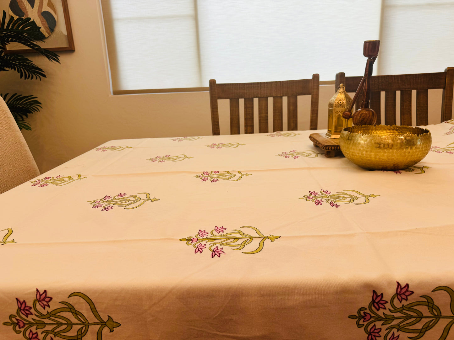 Handblock Printed Table Covers (With Set of 6 Napkins)