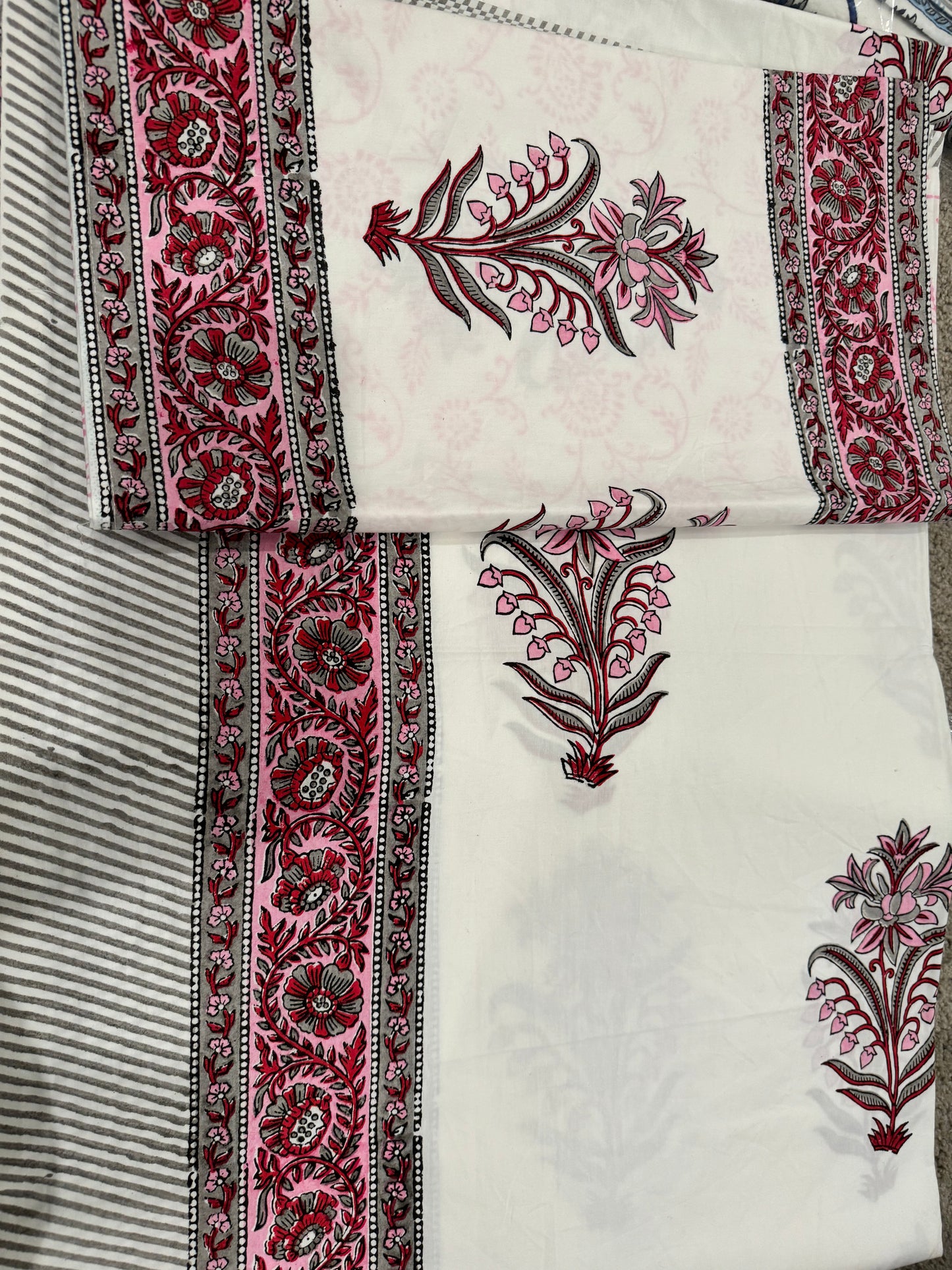 Bagru Blockprinted Cotton Bedsheets