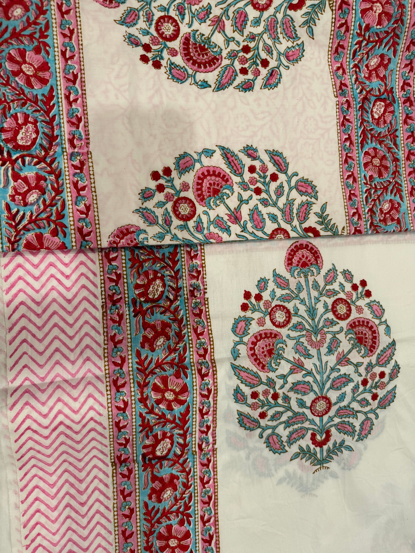 Bagru Blockprinted Cotton Bedsheets