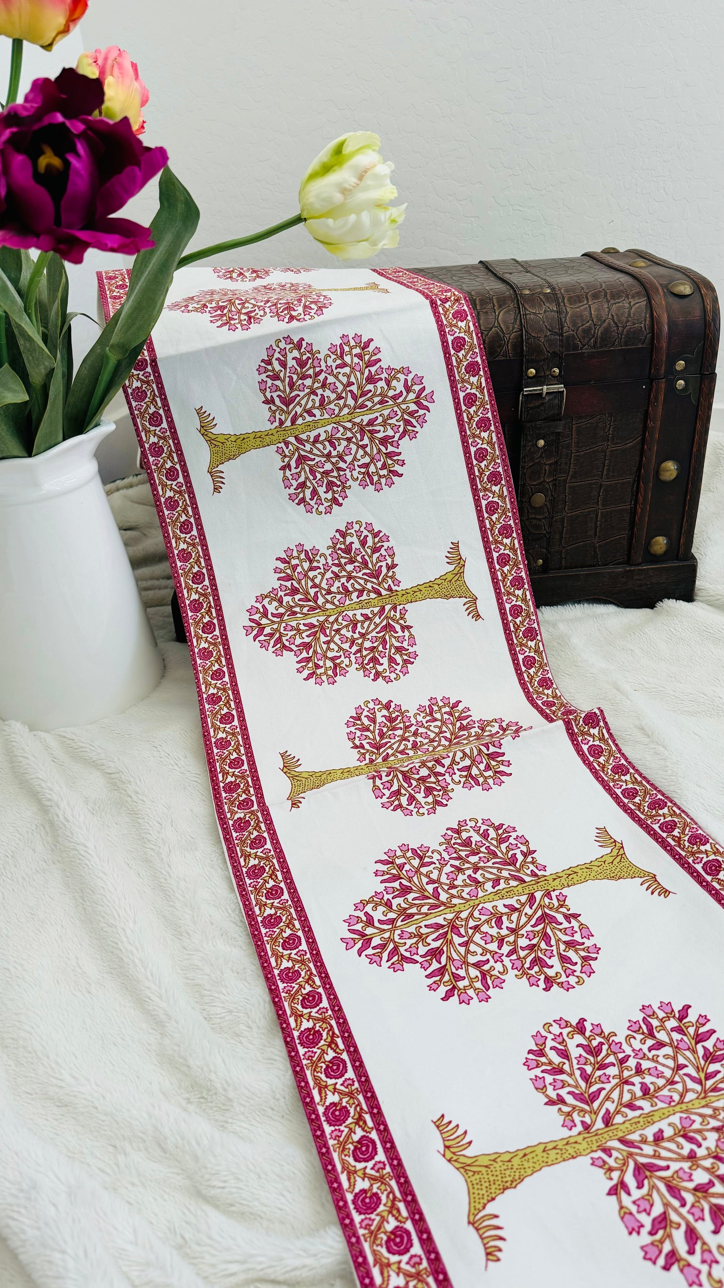 Bagru Handblock Printed Table Runners