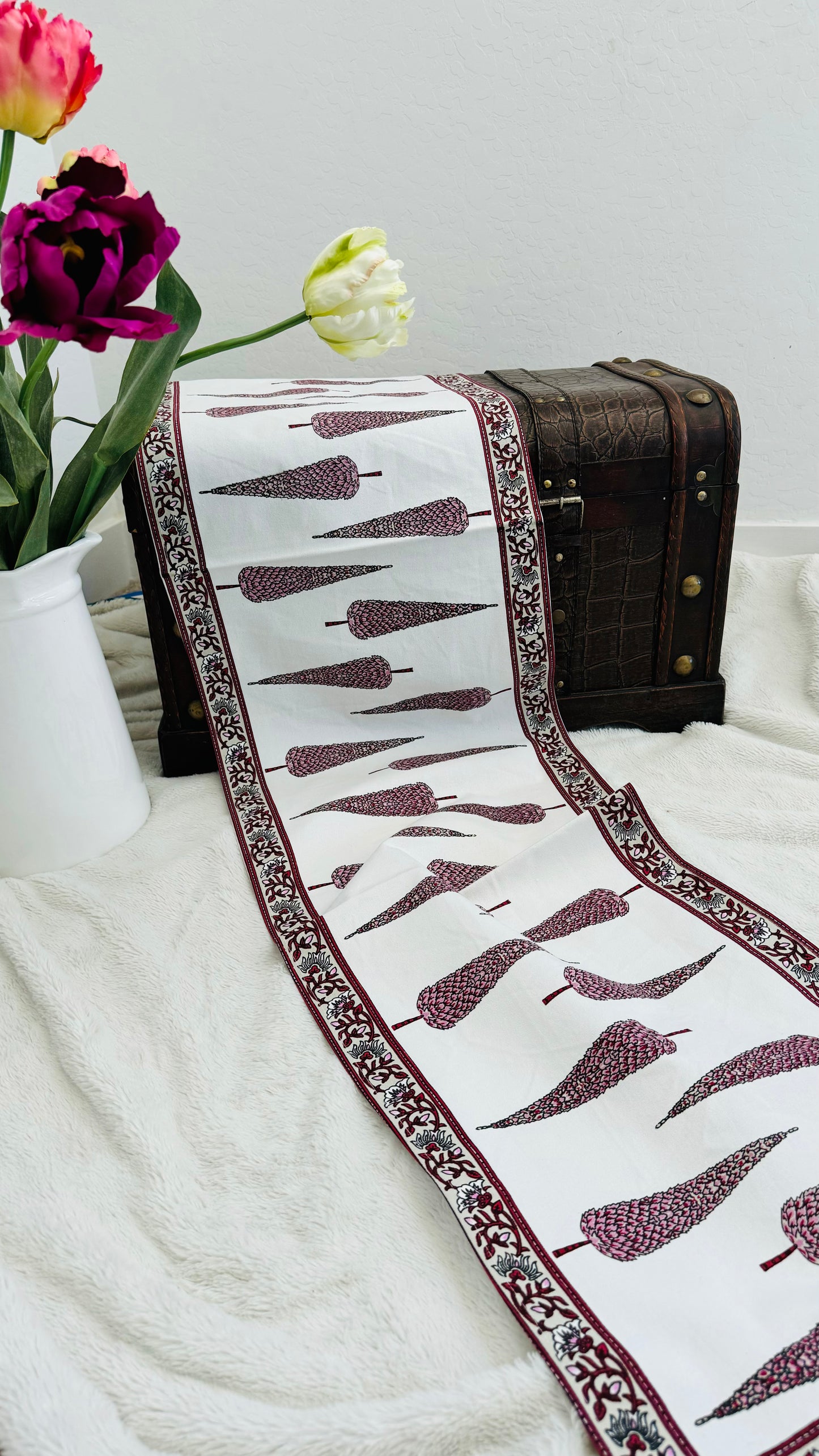 Bagru Handblock Printed Table Runners